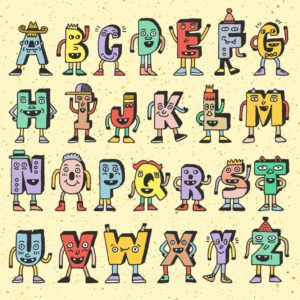 Alphabet Characters 2