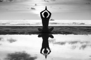 Mirror Pose Beach Yoga