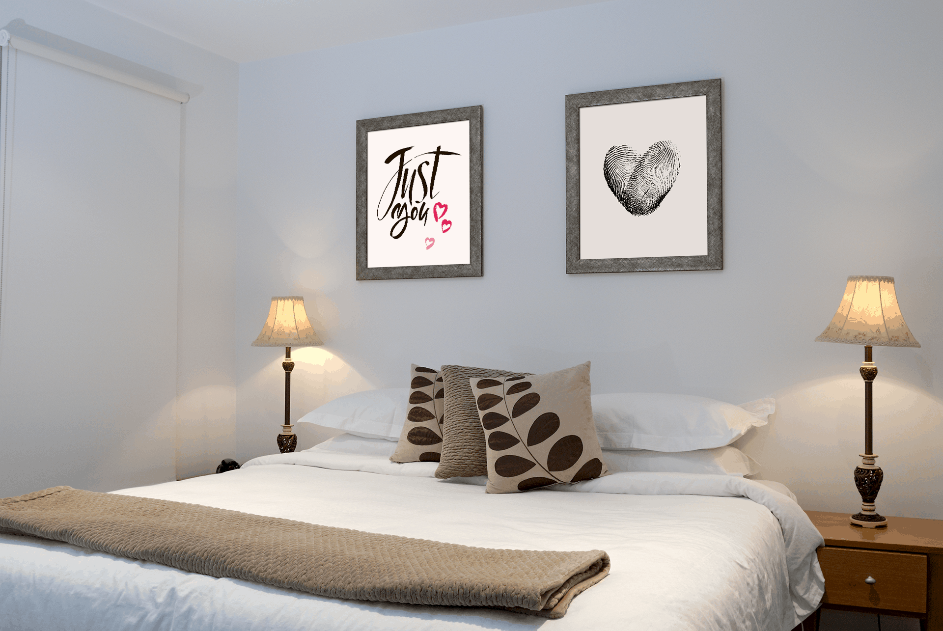 Bedroom Decoration By Wall Art