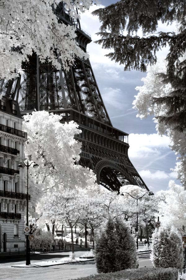 Eiffel landscape photography canvas and framed wall art