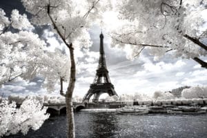 Paris landscape photography canvas and framed wall art