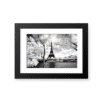 Another Look Collection - Paris Black Frame border landscape photography canvas and framed wall art