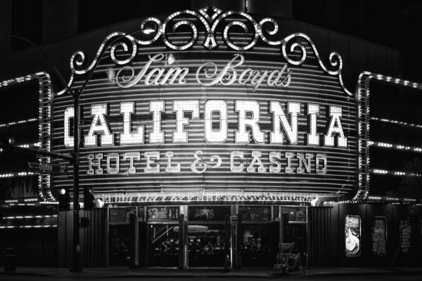 California Hotel Casino landscape photography canvas and framed wall art
