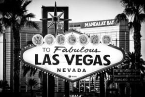 Welcome to Las Vegas landscape photography canvas and framed wall art