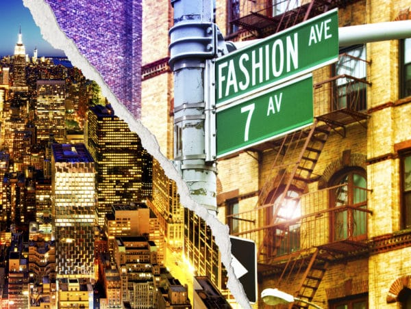 Fashion Avenue landscape photography canvas and framed wall art