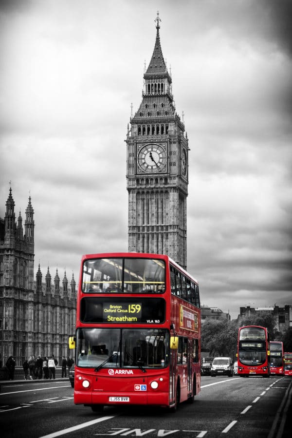 London Big Ben landscape photography canvas and framed wall art