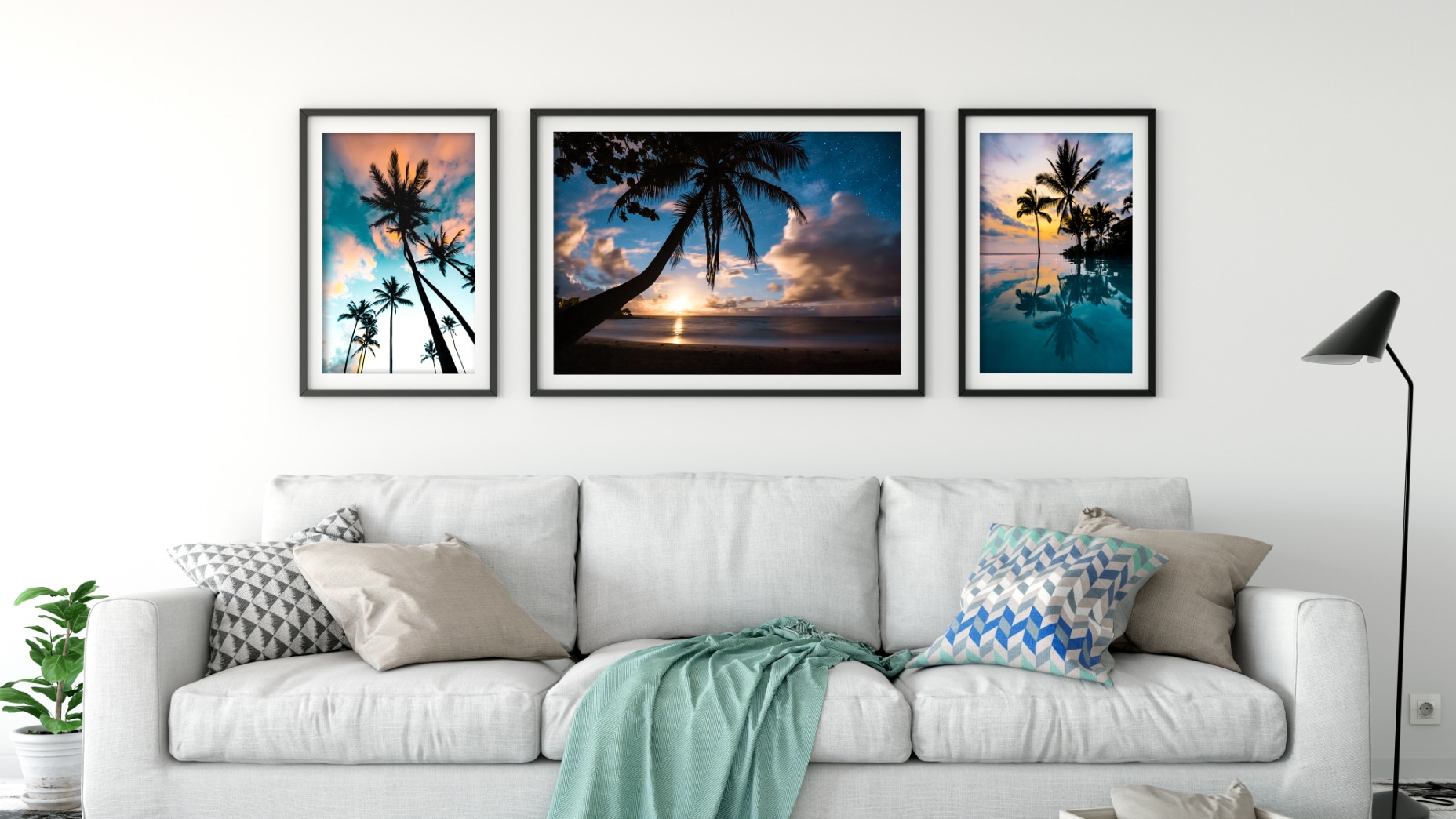 landscape photography canvas and framed wall art